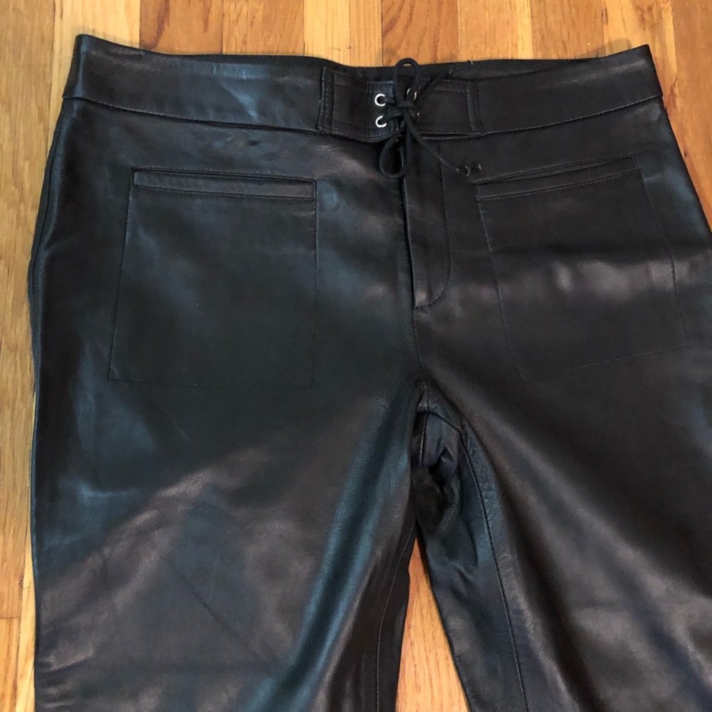 Leather pants